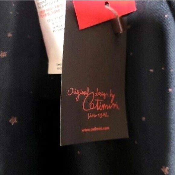 Catimini Reversible Skirt Girls Size 12 Year Elastic Waist Stars Cactus Flowers - Picture 6 of 16